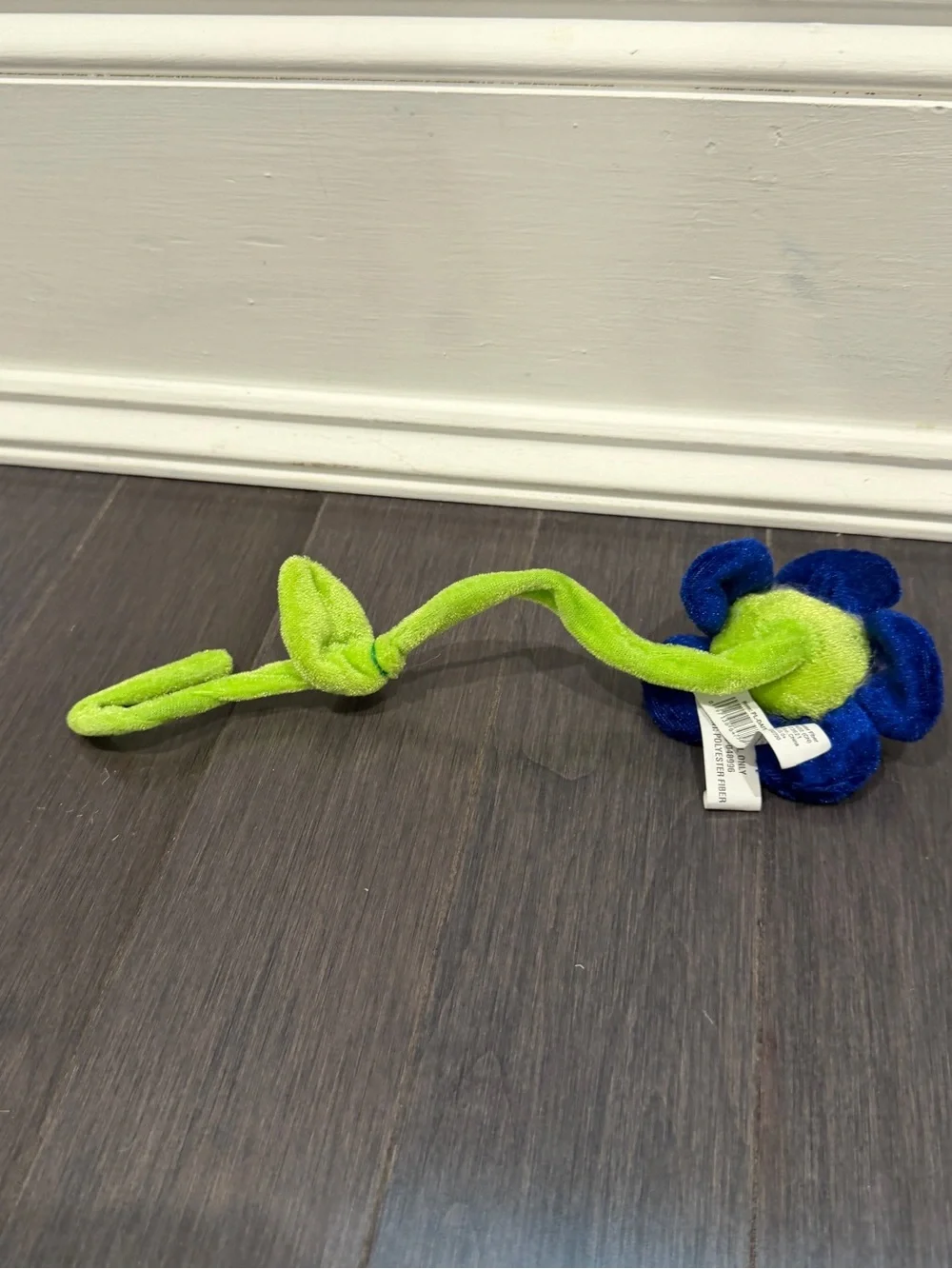 Plush 12” in Smiley Flower Bendy Blue & Green